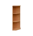 TZ 3 - 3 kancelářská skříň rohová, pravá, 1107x360x400, buk royal